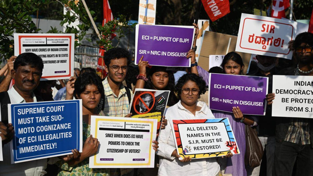 Karnataka SIR: Civil Society Flags Mass Voter Deletions, Roll Errors