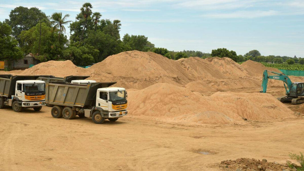 DVAC Launches Probe Into Alleged Sand Mining Scam During DMK Rule Tamil Nadu DVAC Probes Alleged Sand Mining Scam Under DMK Government