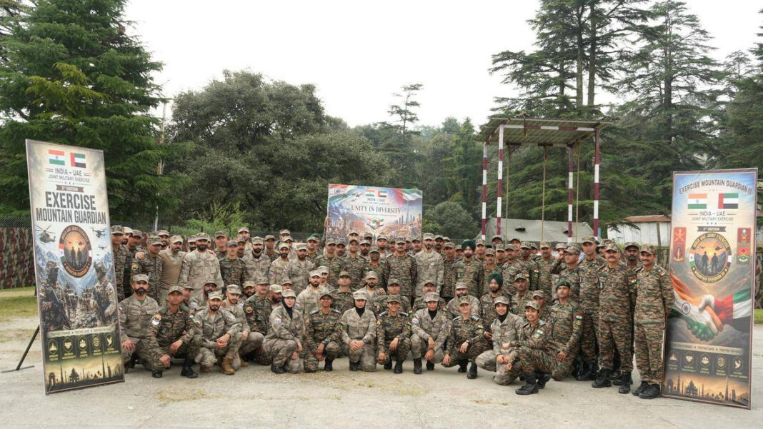 India-UAE Joint Military Exercise Begins in Uttarakhand, Mountain Warfare Focus India-UAE Joint Drills Begin in Uttarakhand, Focus on Mountain Warfare