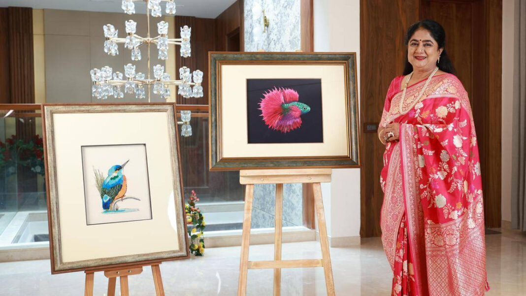 Thread artist Kavitha Venkatesh to debut solo show Thread artist Kavitha Venkatesh to debut solo show