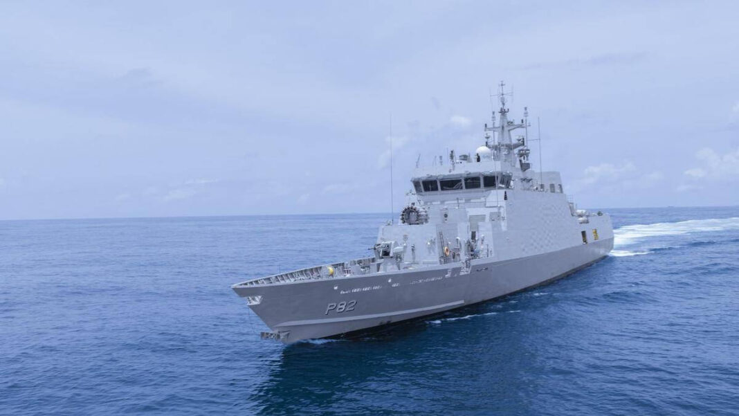 Navy commissions third Mahe-class anti-submarine warfare craft, INS Mangrol Navy commissions third Mahe-class anti-submarine warfare craft, INS Mangrol