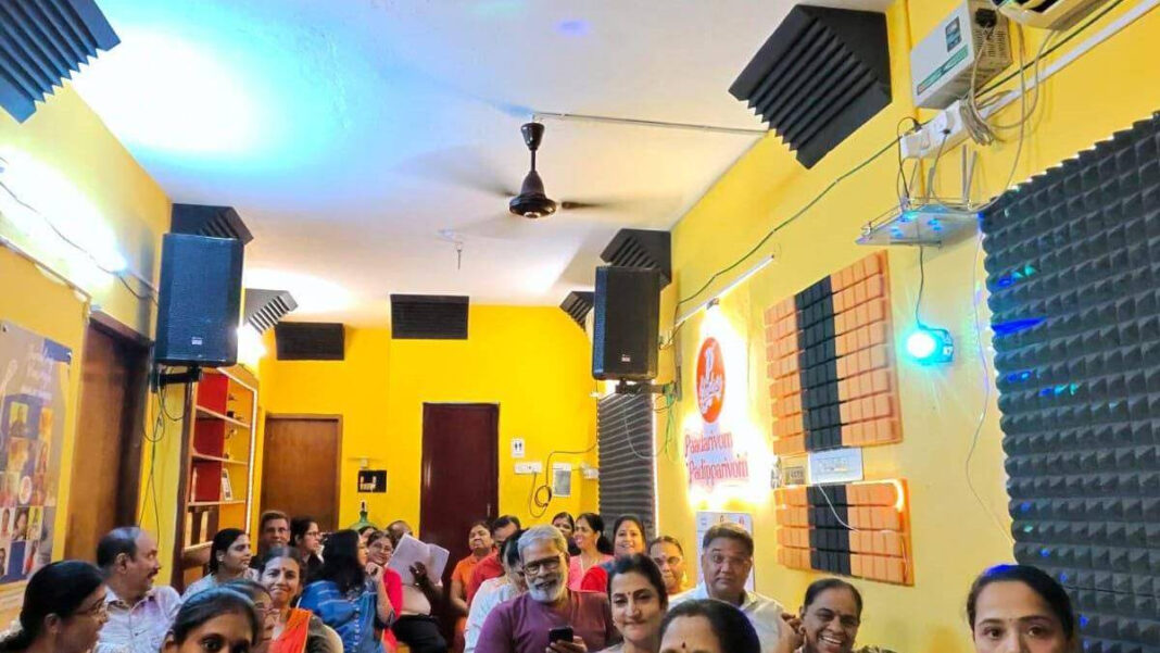 An amateur singing circle spanning Chennai city An amateur singing circle spanning Chennai city