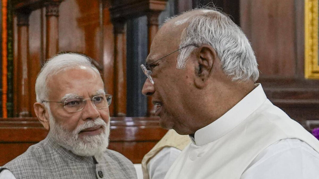 Kharge Urges PM Modi to Consult All Parties Before New Delimitation Kharge Urges PM Modi to Consult All Parties Before New Delimitation