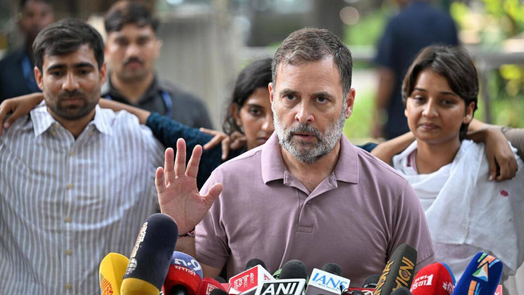 Rahul Gandhi Urges PM, Home Minister to Allow Student Protests