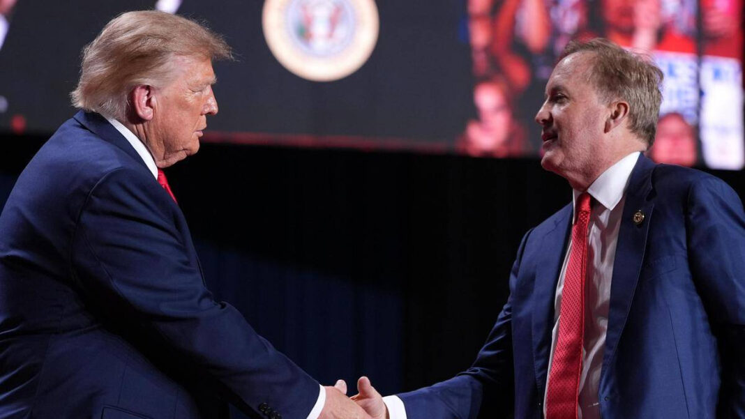 Trump Faces Protests While Rallying Texas Voters for Paxton in U.S. Senate Race "Trump’s Texas Rally for Paxton: Protests Erupt Amid Senate Race Tensions"