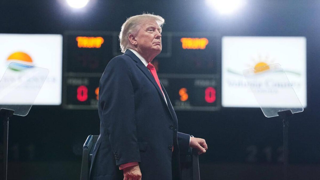 Trump backtracks on rallies in turbulent end to midterms campaign