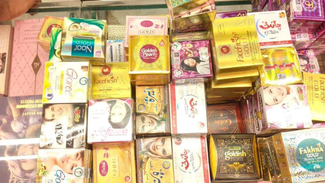 Hyderabad Seizes Pakistani Cosmetics Linked to Mumbais Crawford Market Hyderabad Seizes Pakistani Cosmetics Linked to Mumbai's Crawford Market