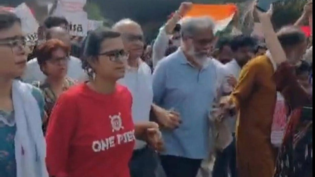 Delhi protest: AISA leader Neha Bora released from detention Delhi protest: AISA leader Neha Bora released from detention