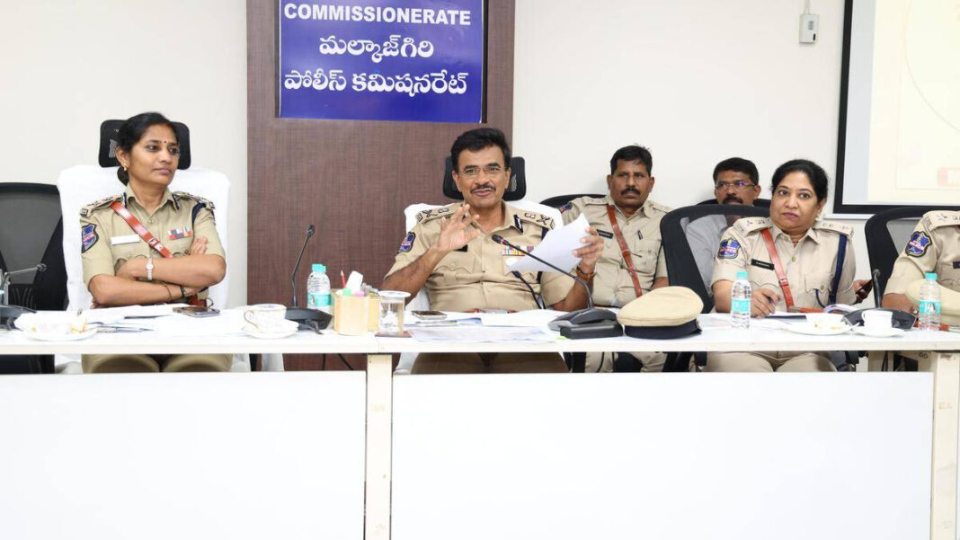 DGP Calls for Stronger Surveillance and Night Patrolling as Crime Rises in Malkajgiri Commissionerate DGP Orders Night Patrols, Stronger Surveillance as Crime Rises in Malkajgiri