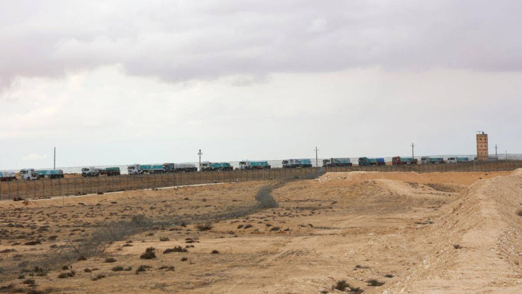 Israeli military says it detained Egyptian who crossed into its territory