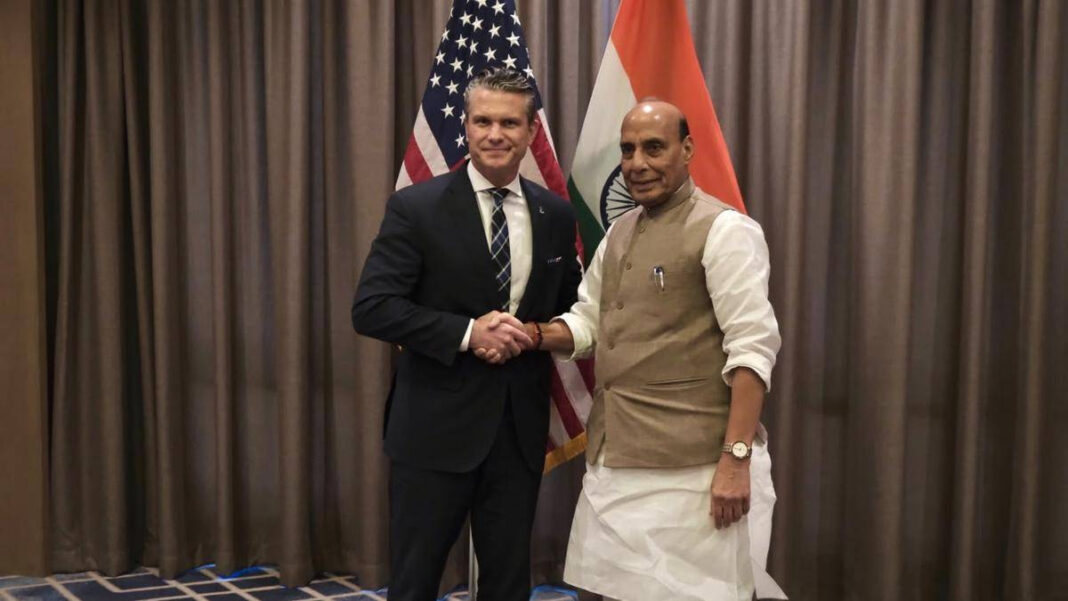 Rajnath raises U.S. F-16 package for Pakistan, cross-border terrorism with Hegseth Rajnath raises U.S. F-16 package for Pakistan, cross-border terrorism with Hegseth